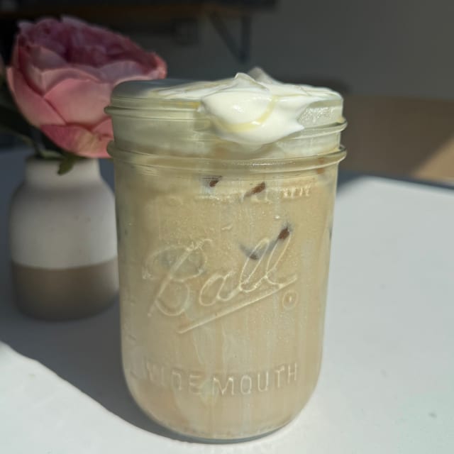 Banana latte.