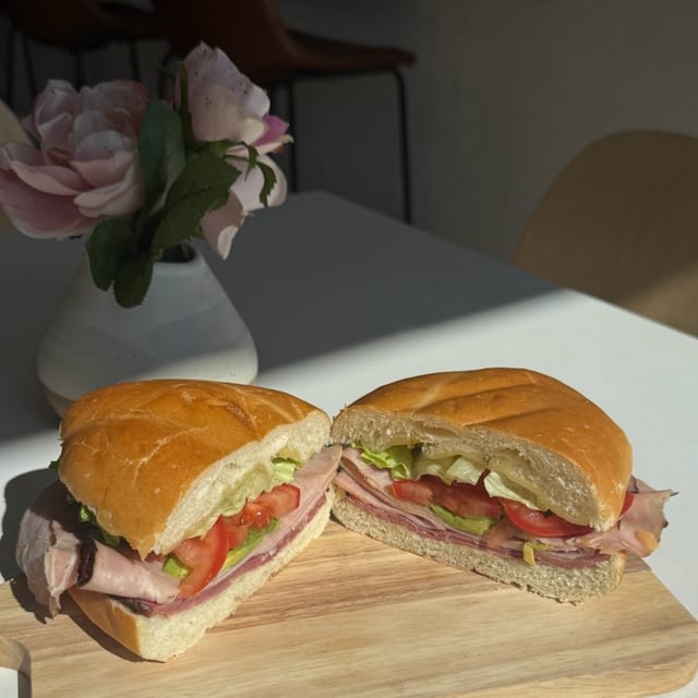 Fiery Bacon Bliss Sandwich.